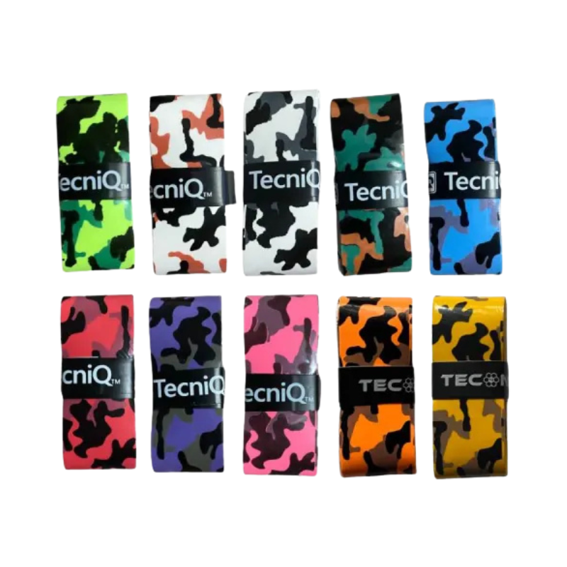 Camouflage Overgrip / Grip Tape for Pickleball, Tennis, Badminton Tachy Overgrip